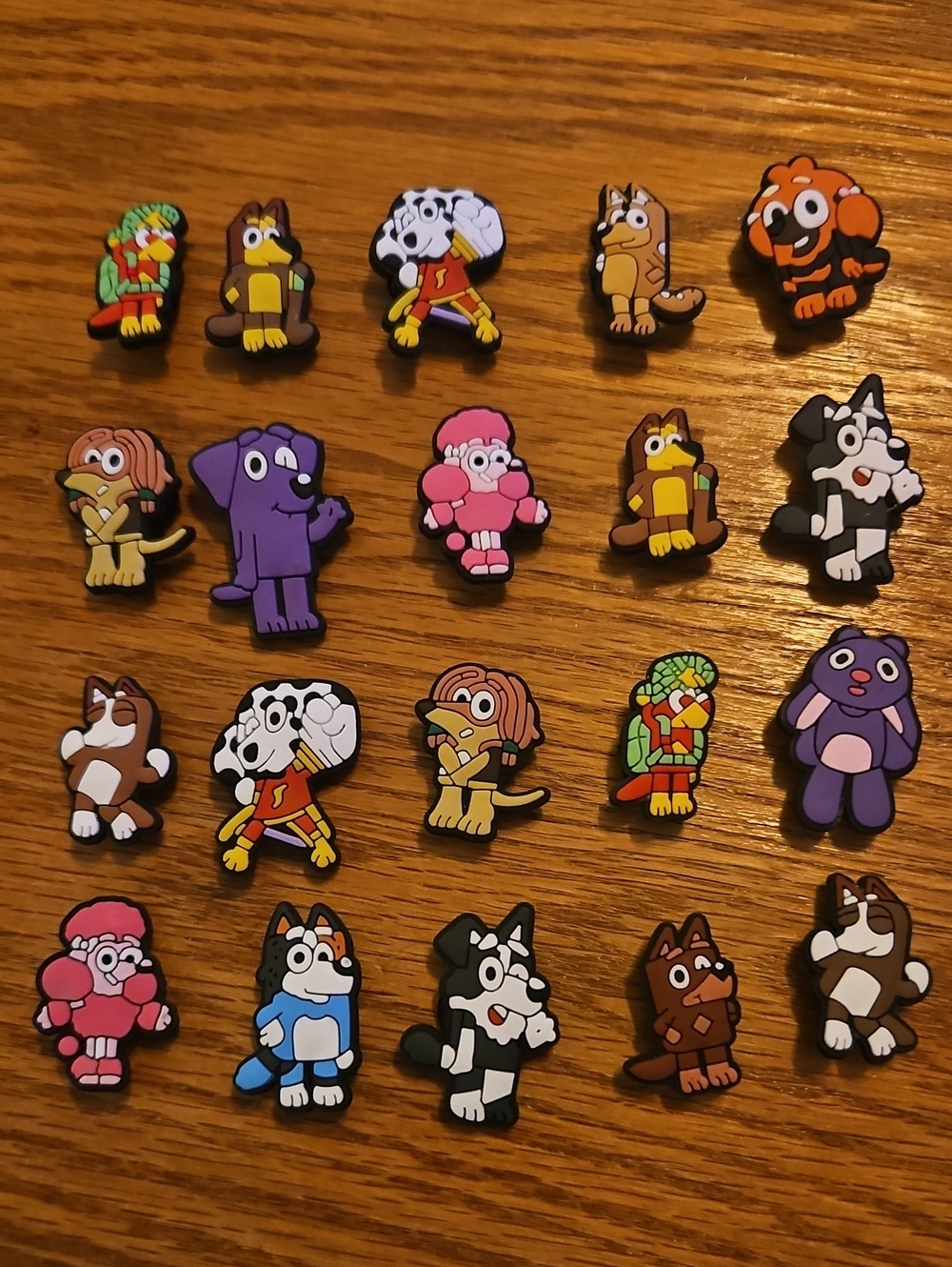 Bluey Shoe Charms